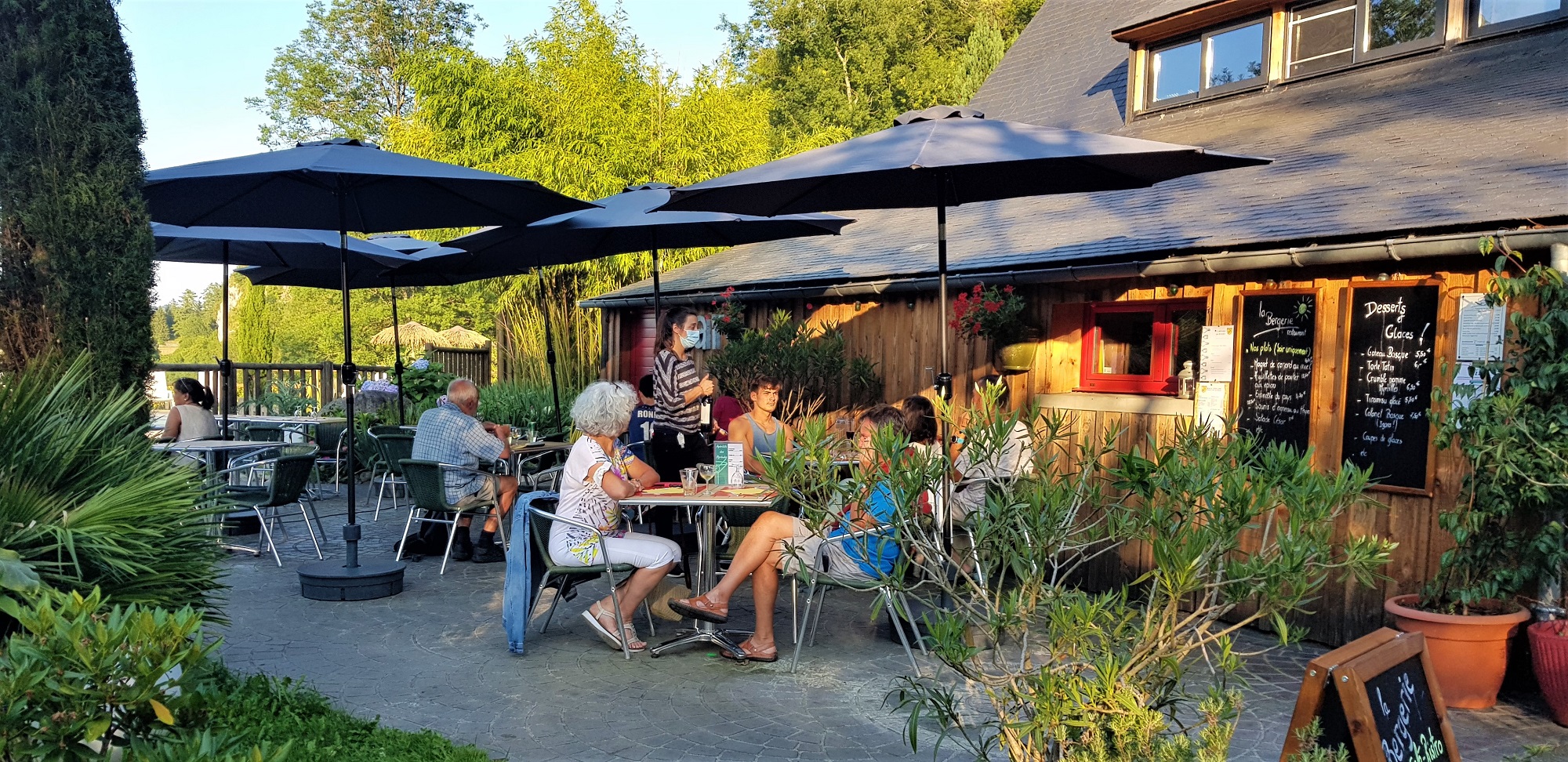 Restaurant la Bergerie du Camping la Forêt